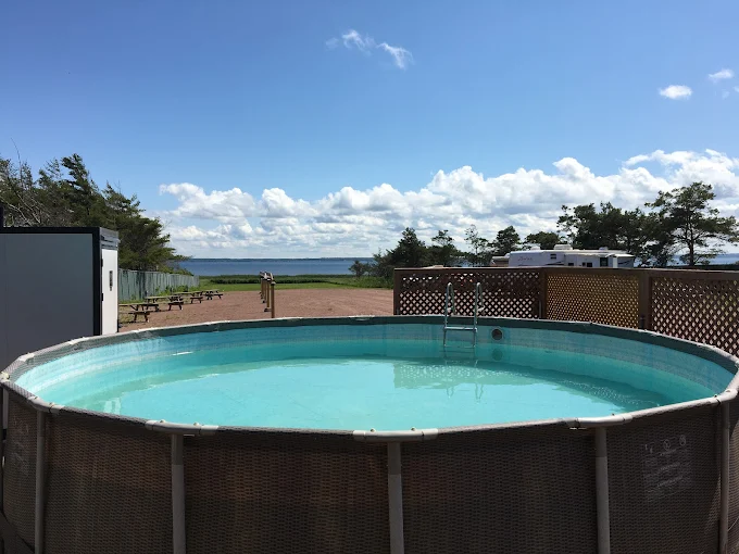 Pool at Hunter Beach Campground